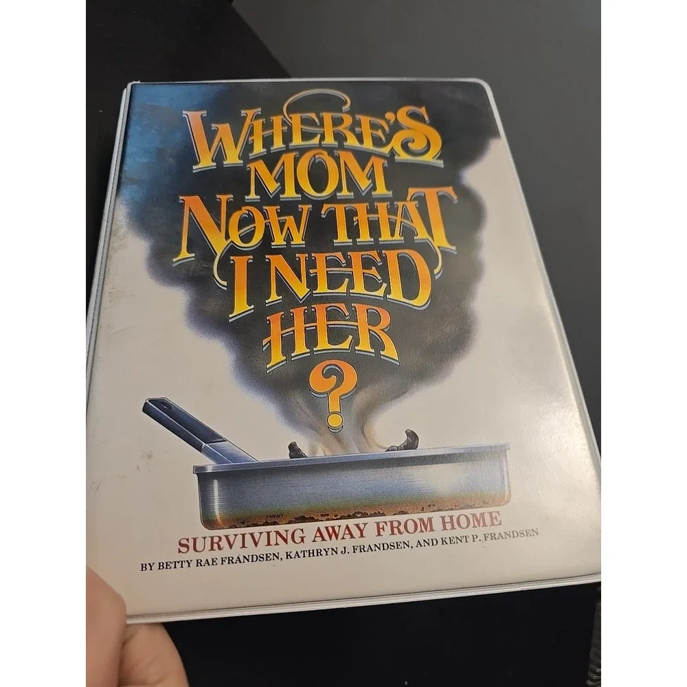 VTG '89 Where's Mom Now That I Need Her Young adult guide survive away from home